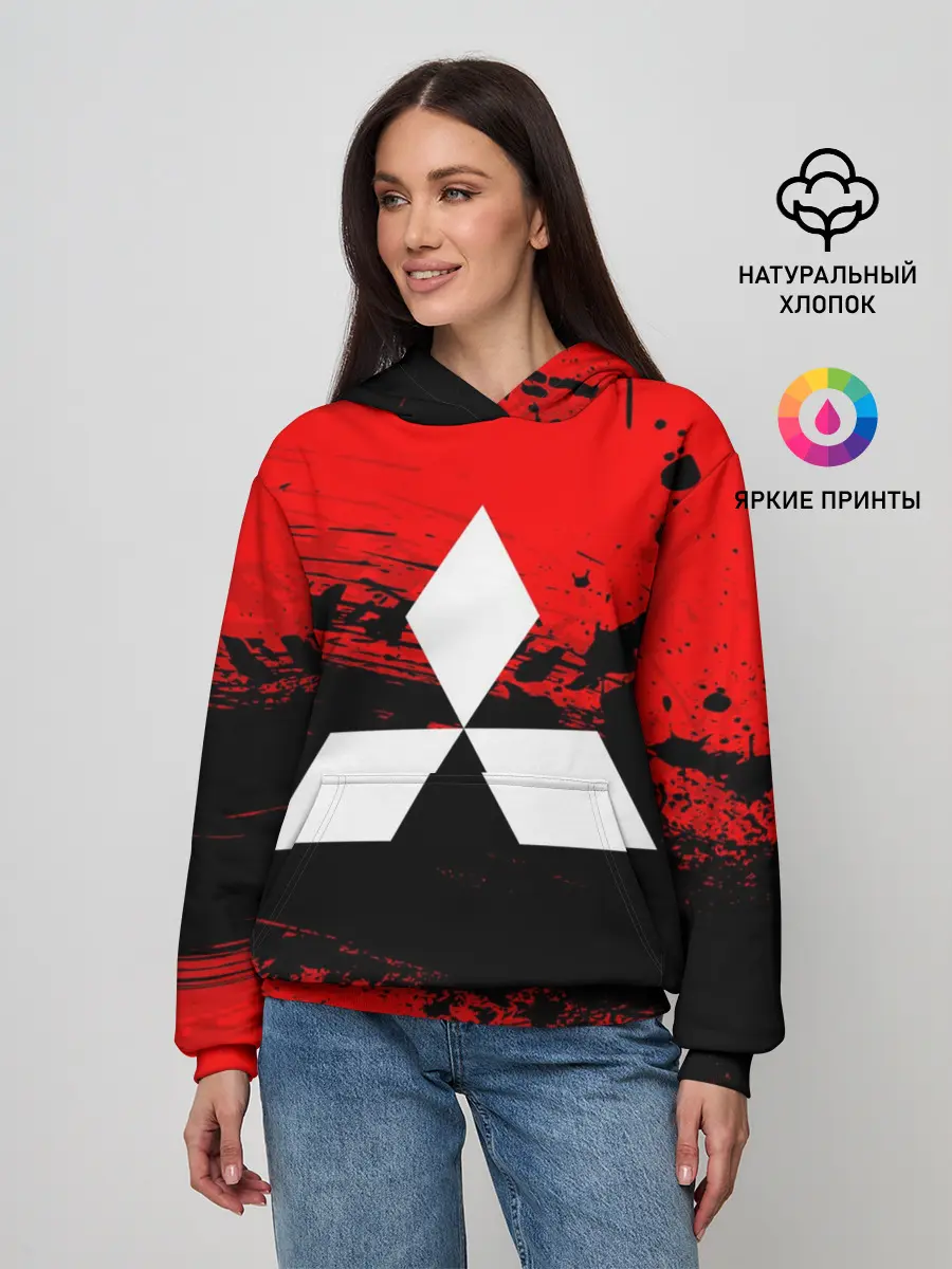 Женское худи / Mitsubishi sport