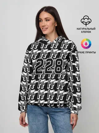 Женское худи / 228 пистолеты