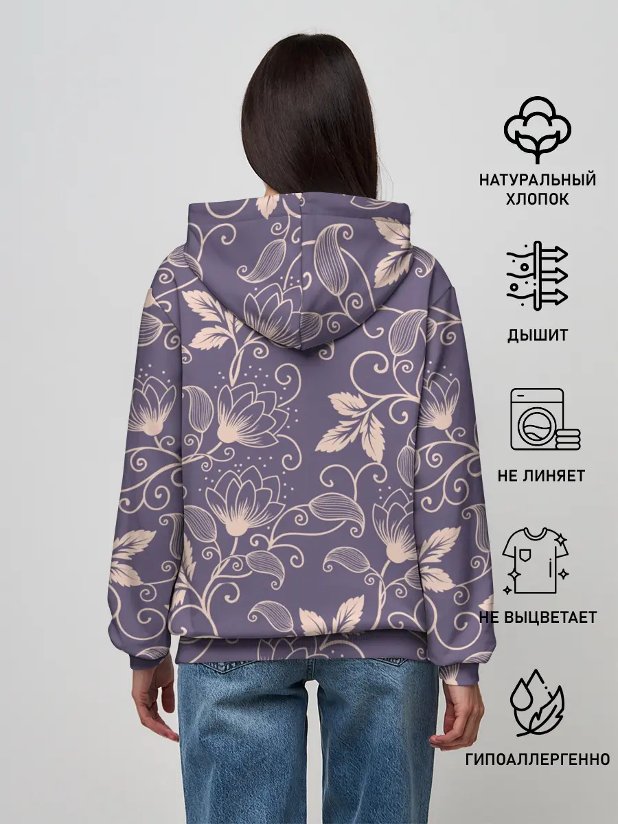 Женское худи / Естественный стиль