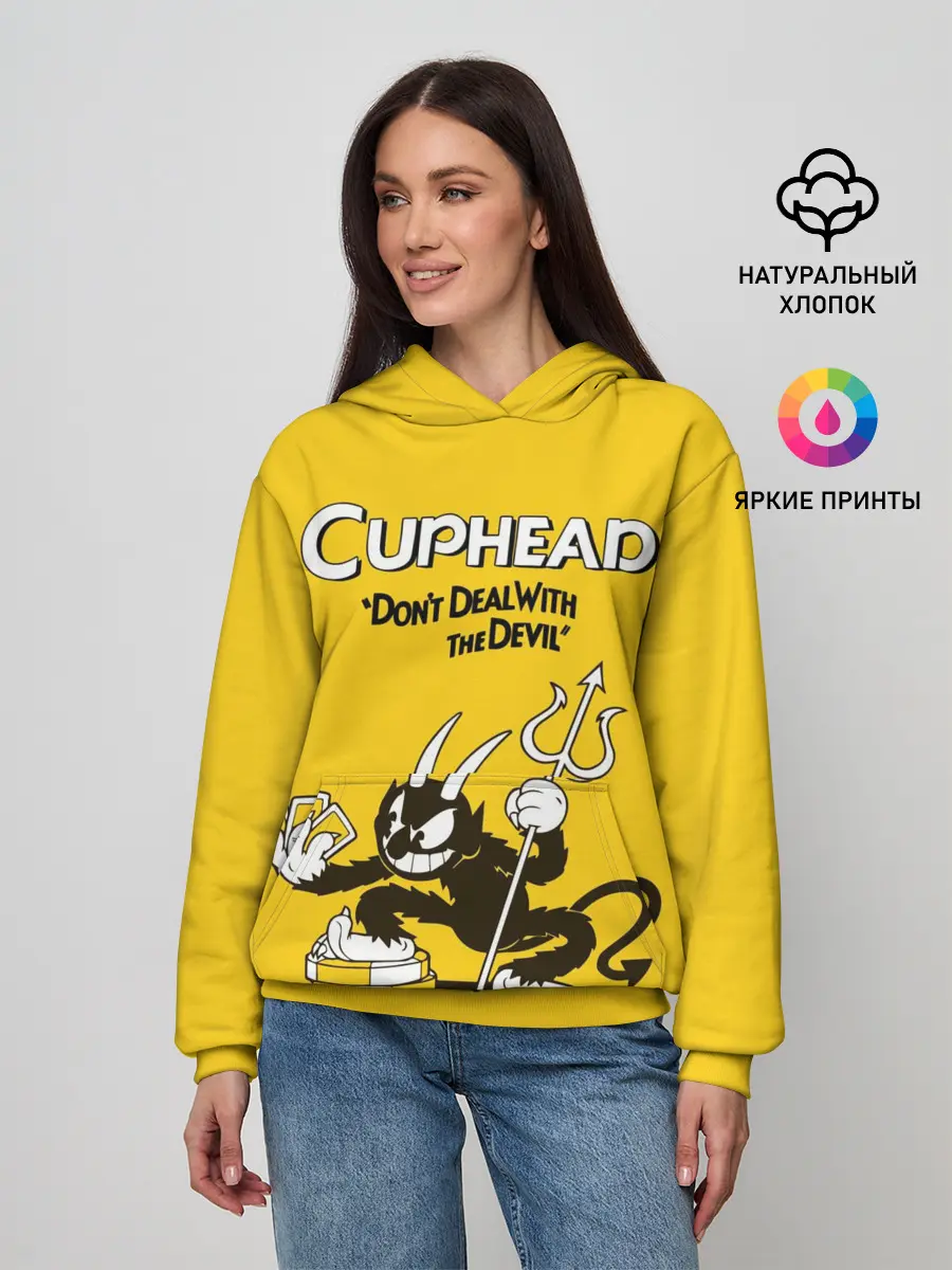 Женское худи / Cuphead