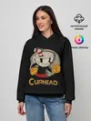 Женское худи / Cuphead