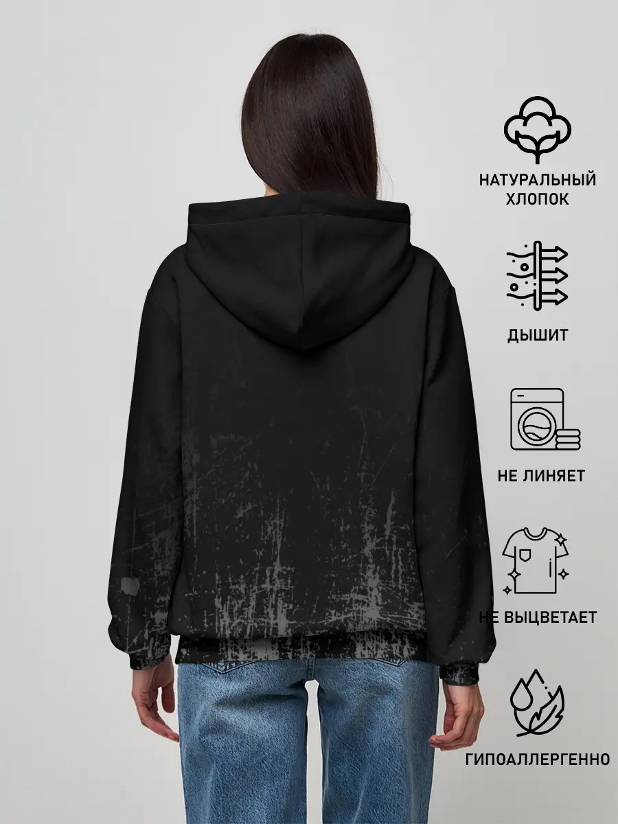 Женское худи / Black Grunge