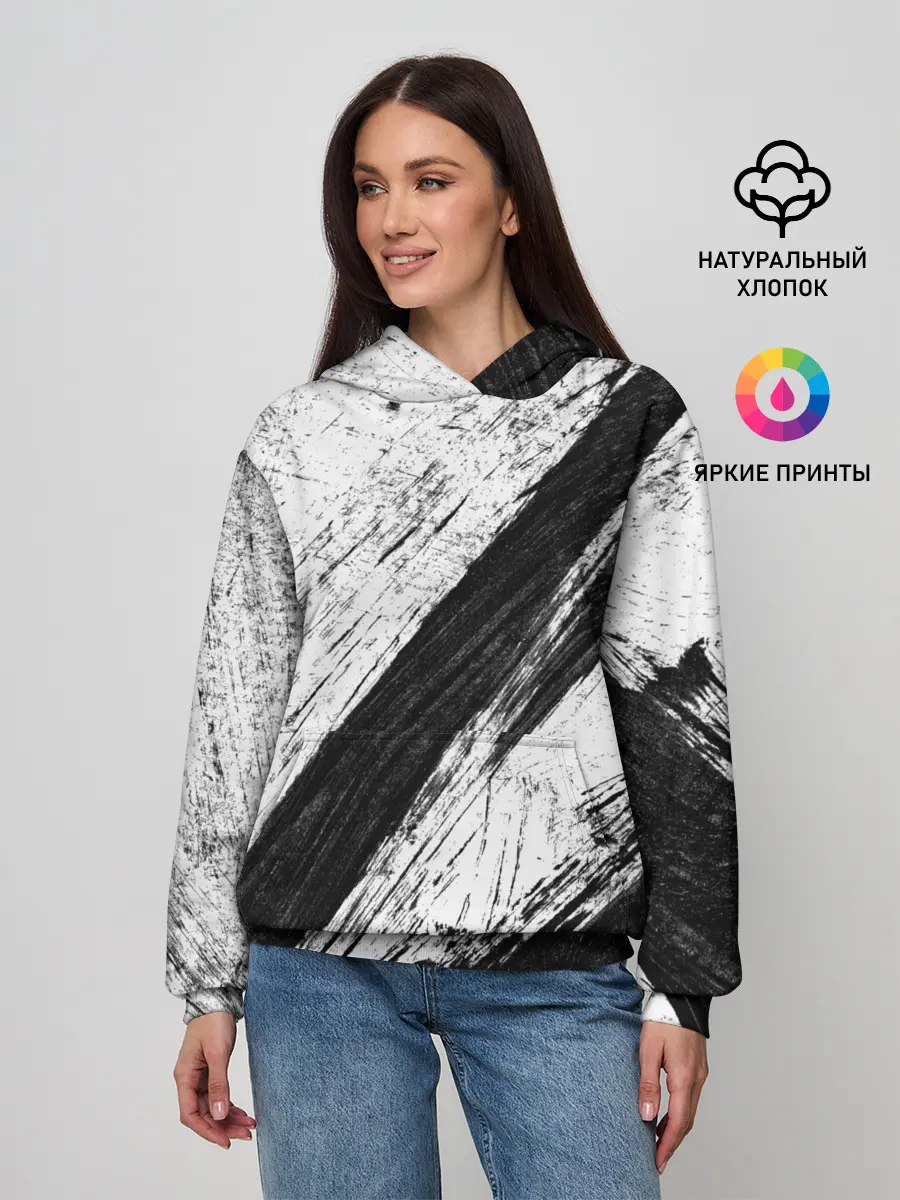Женское худи / просто краски