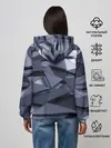 Женское худи / Metalic geometry