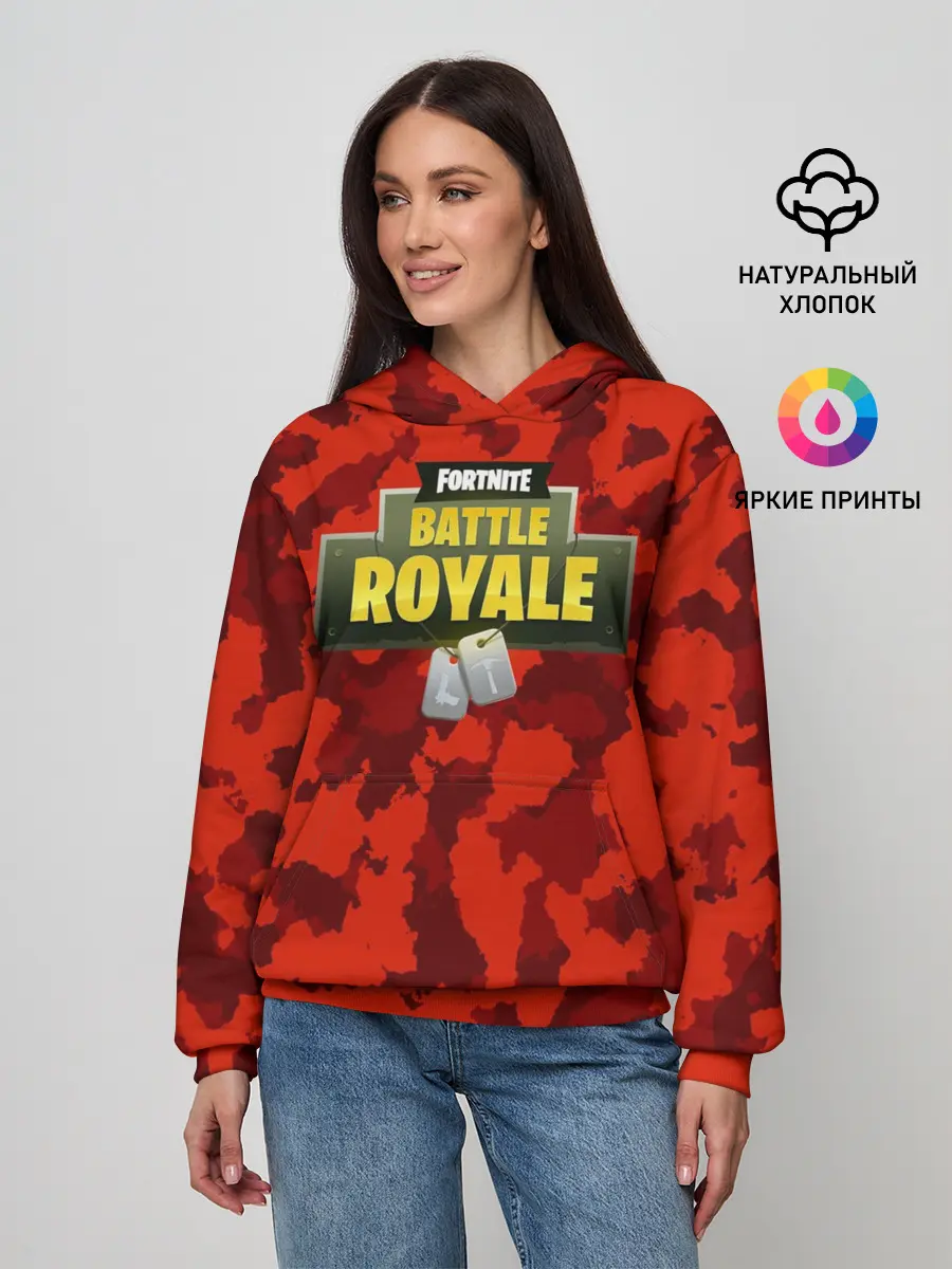 Женское худи / Fortnite Королевская Битва