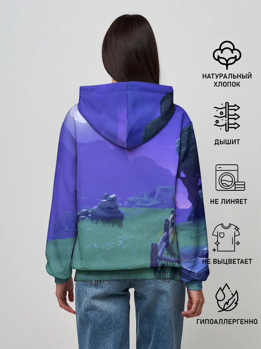 Женское худи / Fortnite Night