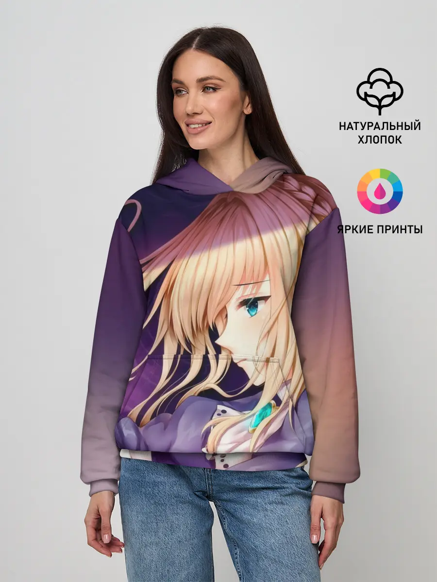 Женское худи / Violet Evergarden
