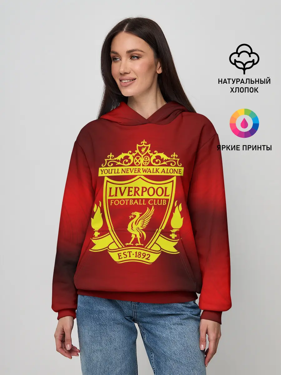 Женское худи / ФК Ливерпуль