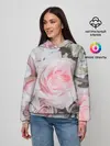 Женское худи / розы