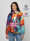 Женское худи / Андрей в стиле CS GO