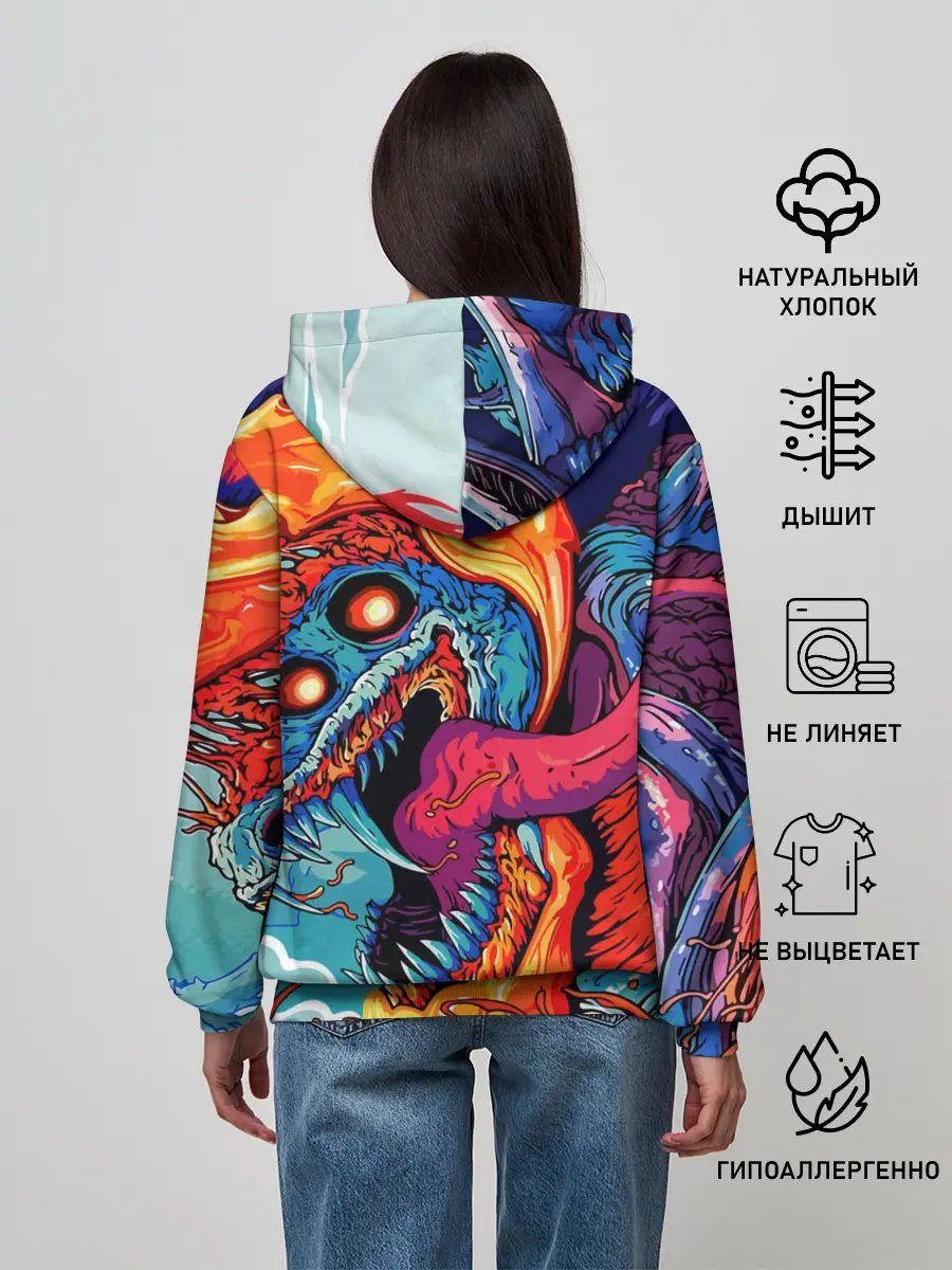 Женское худи / Егор в стиле CS GO