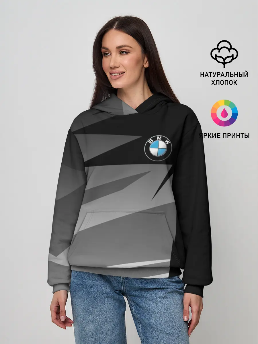 Женское худи / BMW GEOMETRY SPORT