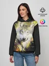 Женское худи / Волк