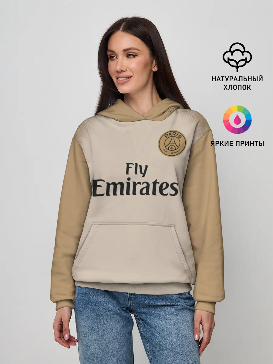 Женское худи / Неймар Форма Новая Away 18/19