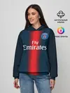 Женское худи / PSG Форма Новая Home 18/19
