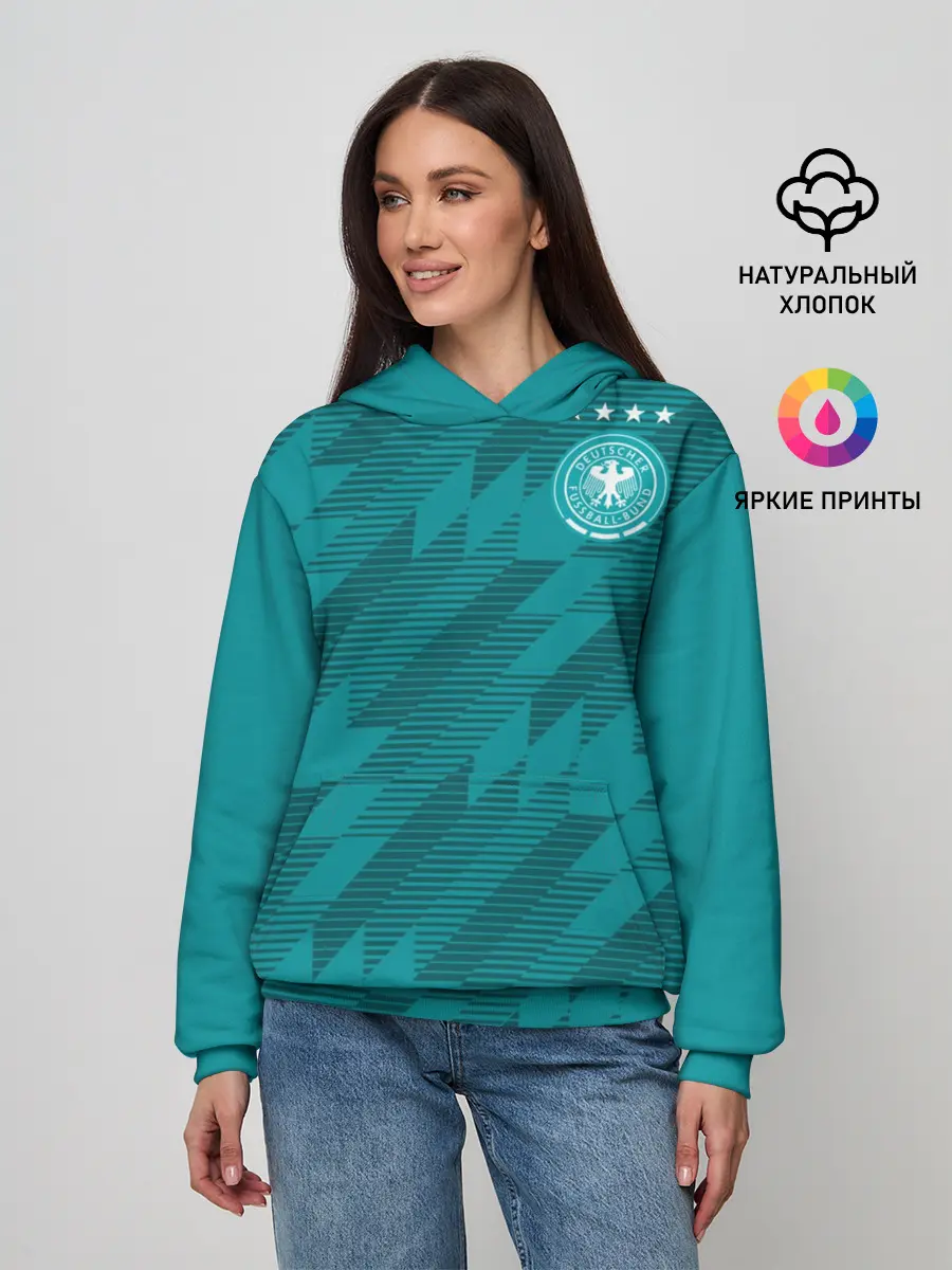 Женское худи / Germany away WC 2018