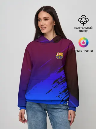 Женское худи / FC Barcelona SPORT