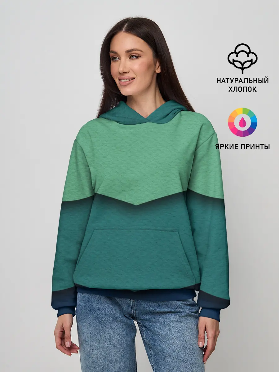 Женское худи / Текстура бумаги