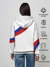 Женское худи / Россия Триколор