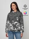 Женское худи / Кружевной узор