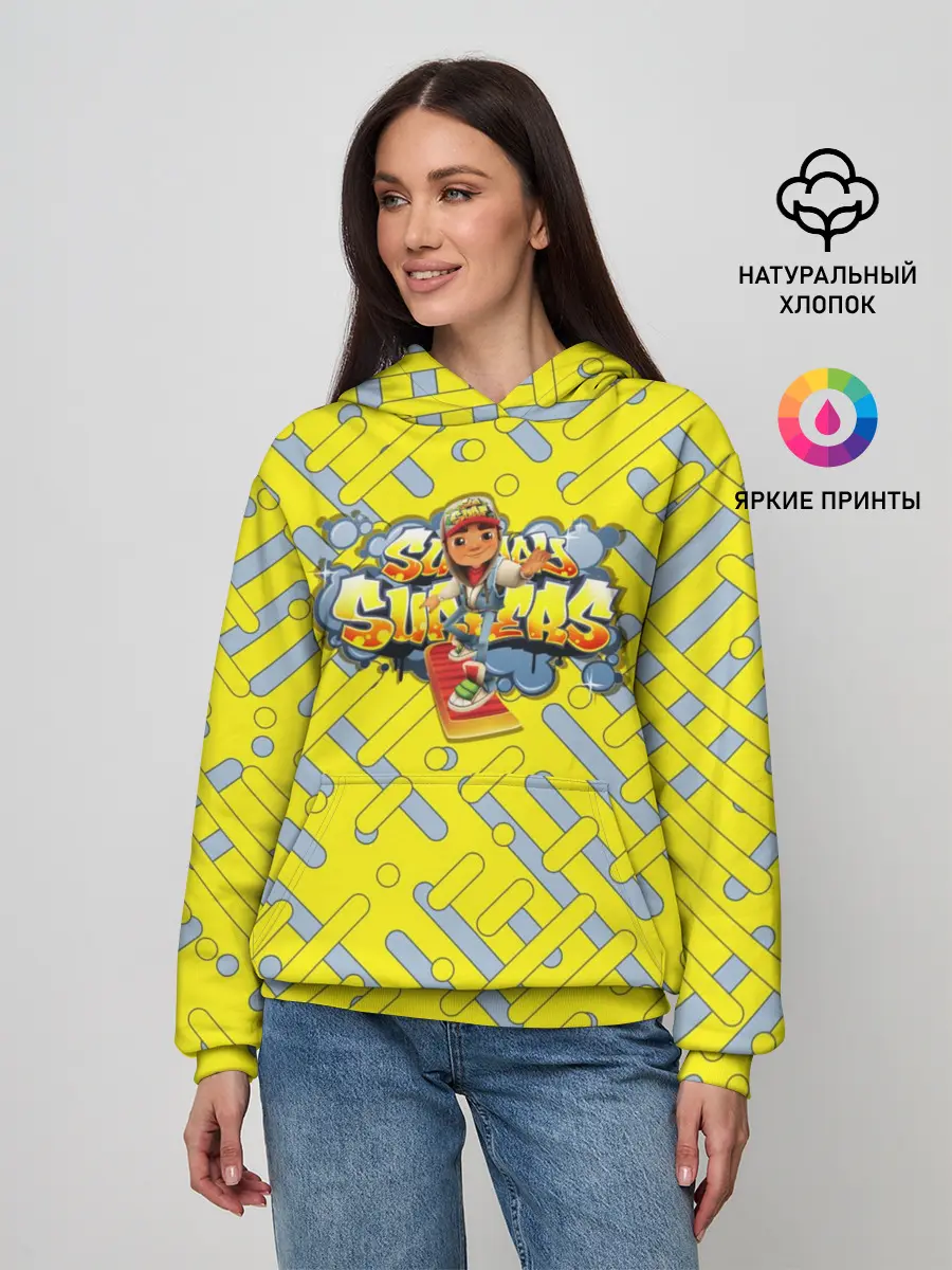 Женское худи / Subway Surfers