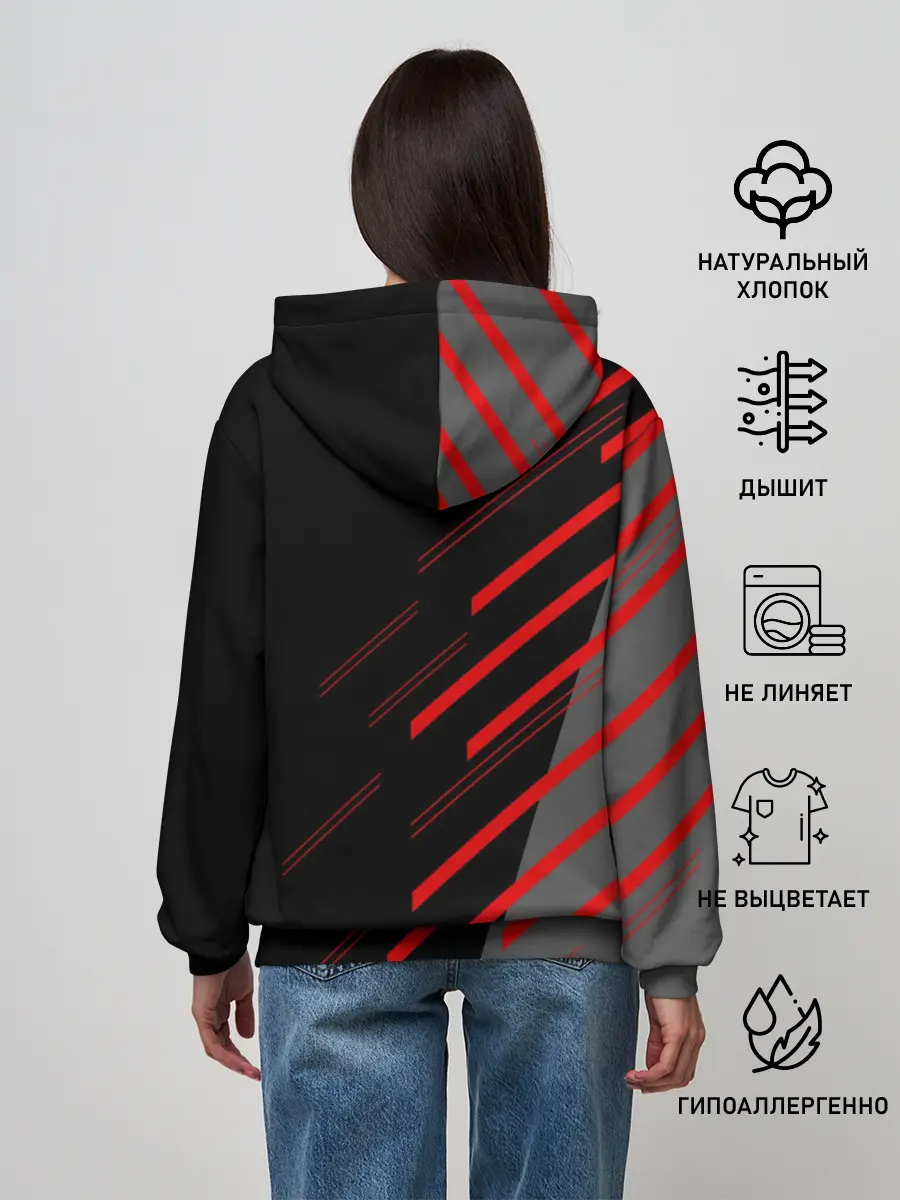 Женское худи / MITSUBISHI | МИТСУБИСИ