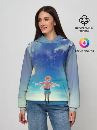 Женское худи / Beyond the Boundary