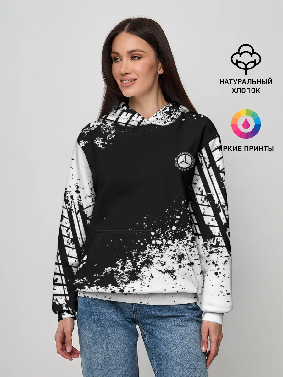 Женское худи / Mercedes brand motors