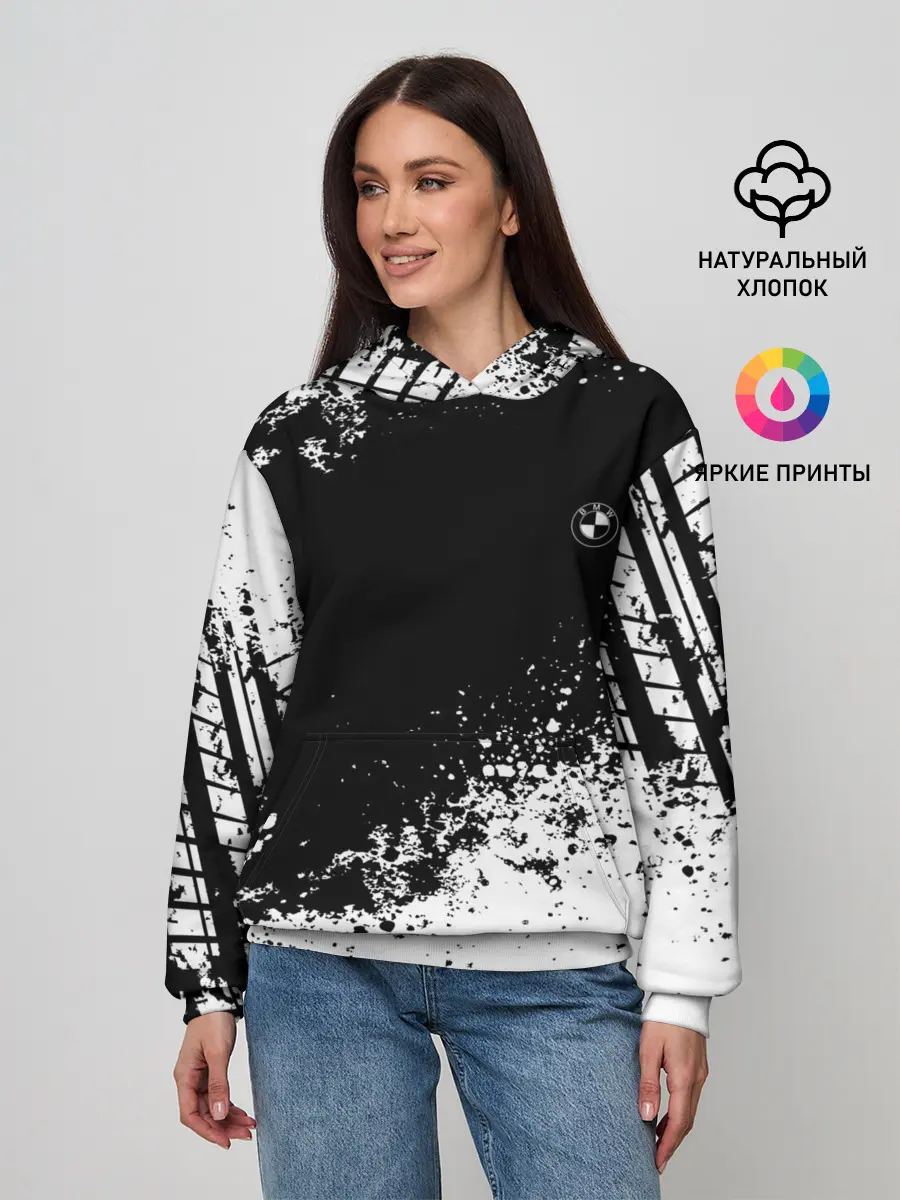 Женское худи / Bmw brand motors