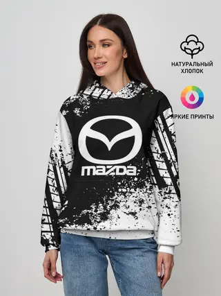 Женское худи / Mazda abstract sport