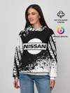 Женское худи / Nissan abstract sport