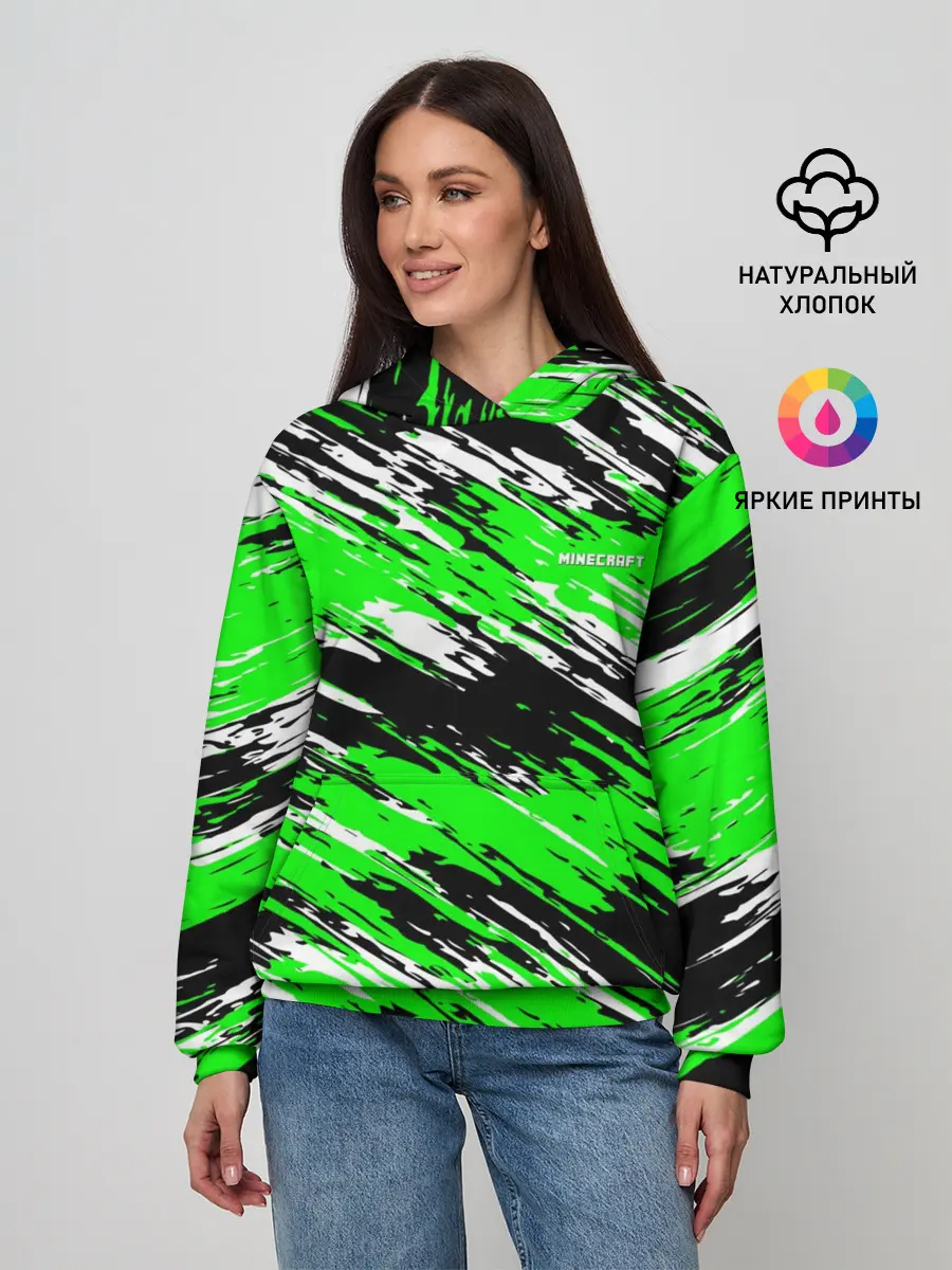 Женское худи / Minecraft