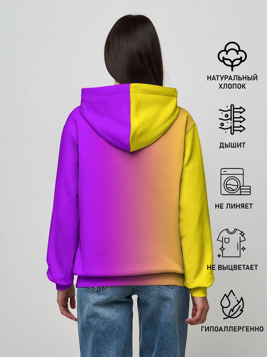 Женское худи / Милый котёнок