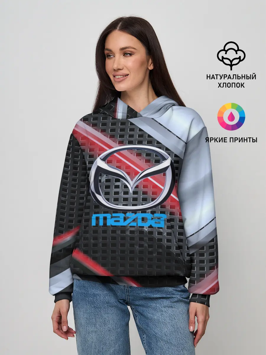 Женское худи / MAZDA high speed collection