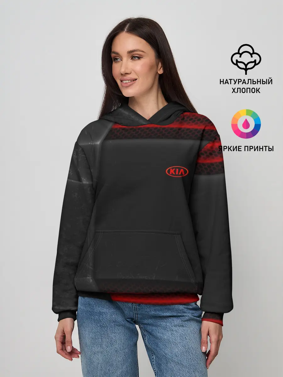 Женское худи / KIA auto sport