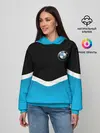 Женское худи / BMW Black & Blue