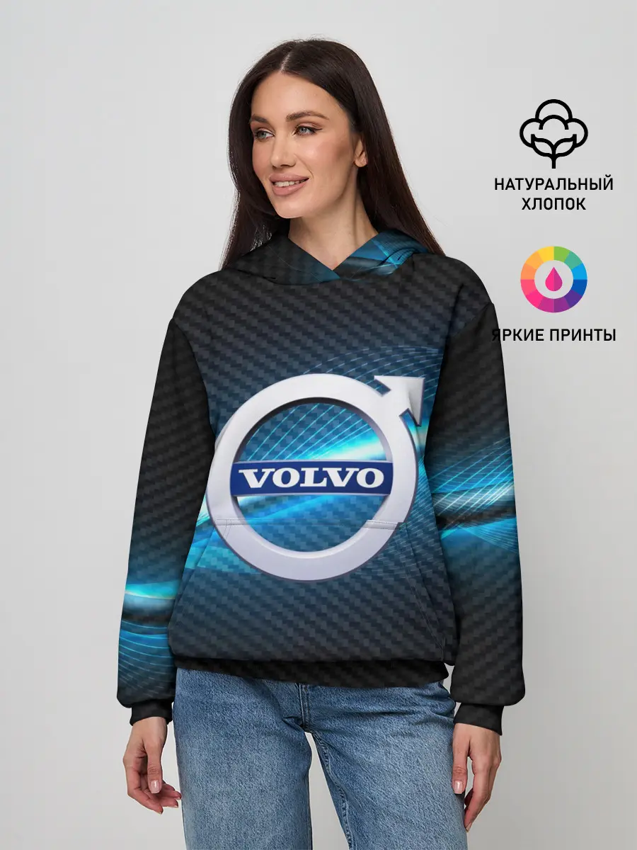 Женское худи / VOLVO machine motor XXI