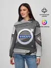 Женское худи / VOLVO metalic 2018