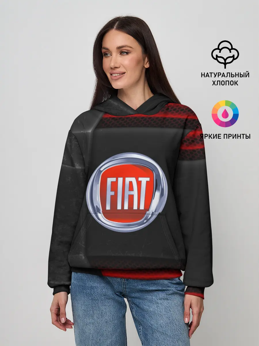 Женское худи / FIAT auto sport