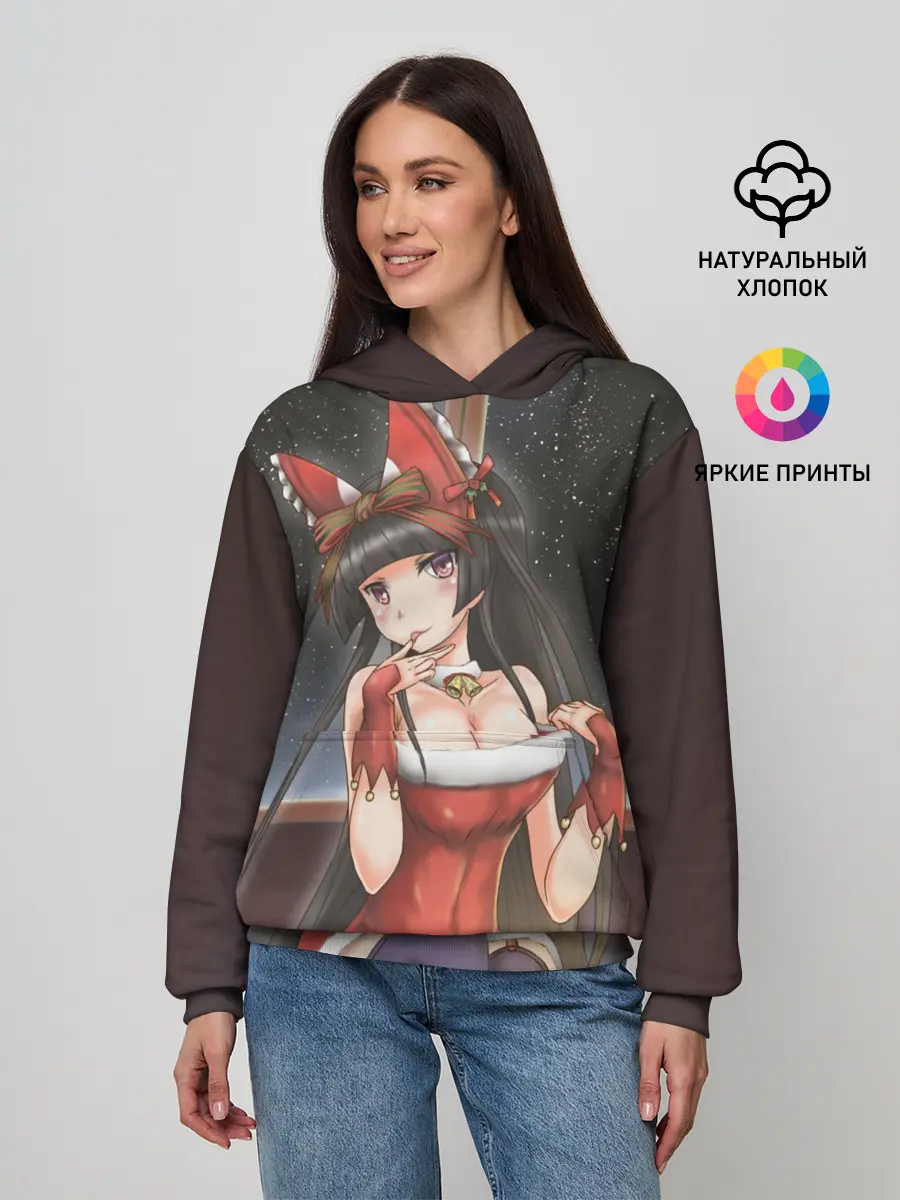 Женское худи / Jieitai Kanochi nite