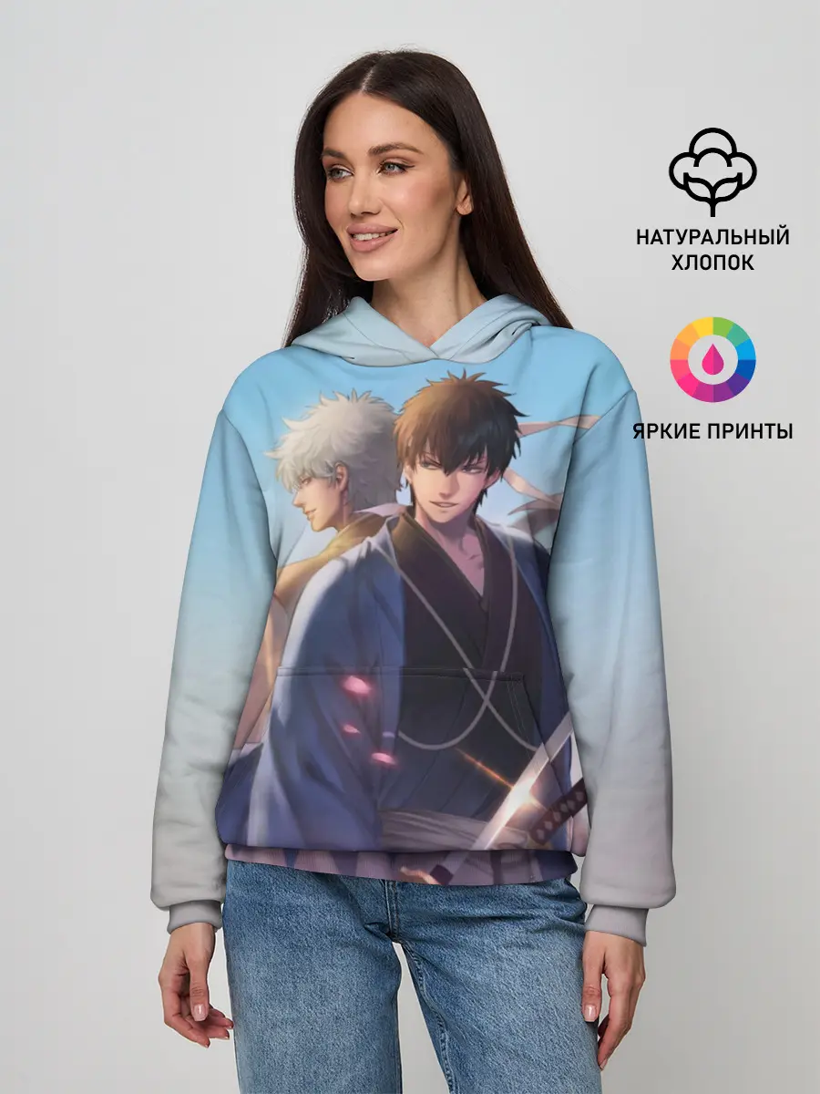 Женское худи / Воин Гинтоки