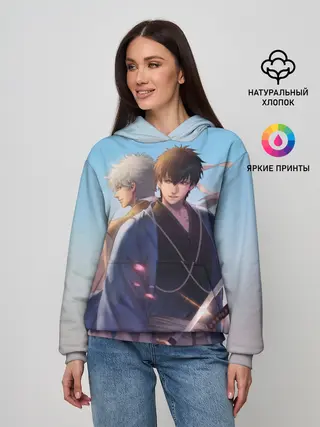 Женское худи / Воин Гинтоки