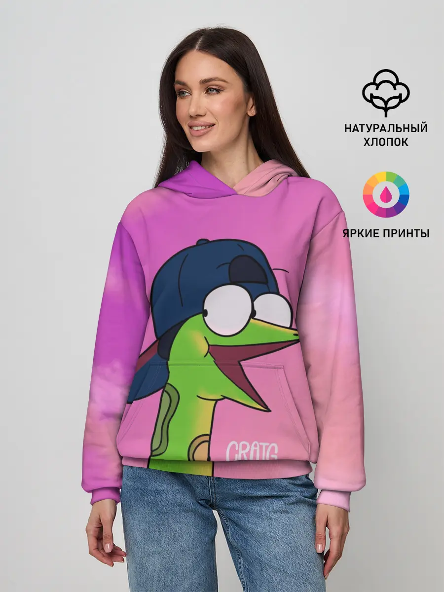 Женское худи / Удав Крейг