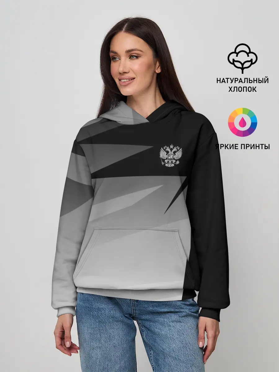 Женское худи / RUSSIA SPORT | РОССИЯ СПОРТ