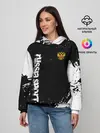 Женское худи / РОССИЯ БРЫЗГИ | RUSSIA PAINTS
