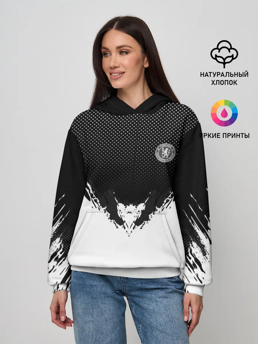 Женское худи / Chelsea black 2018
