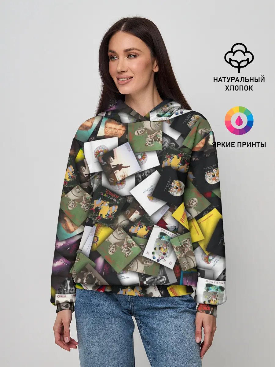 Женское худи / Queen. Дискография