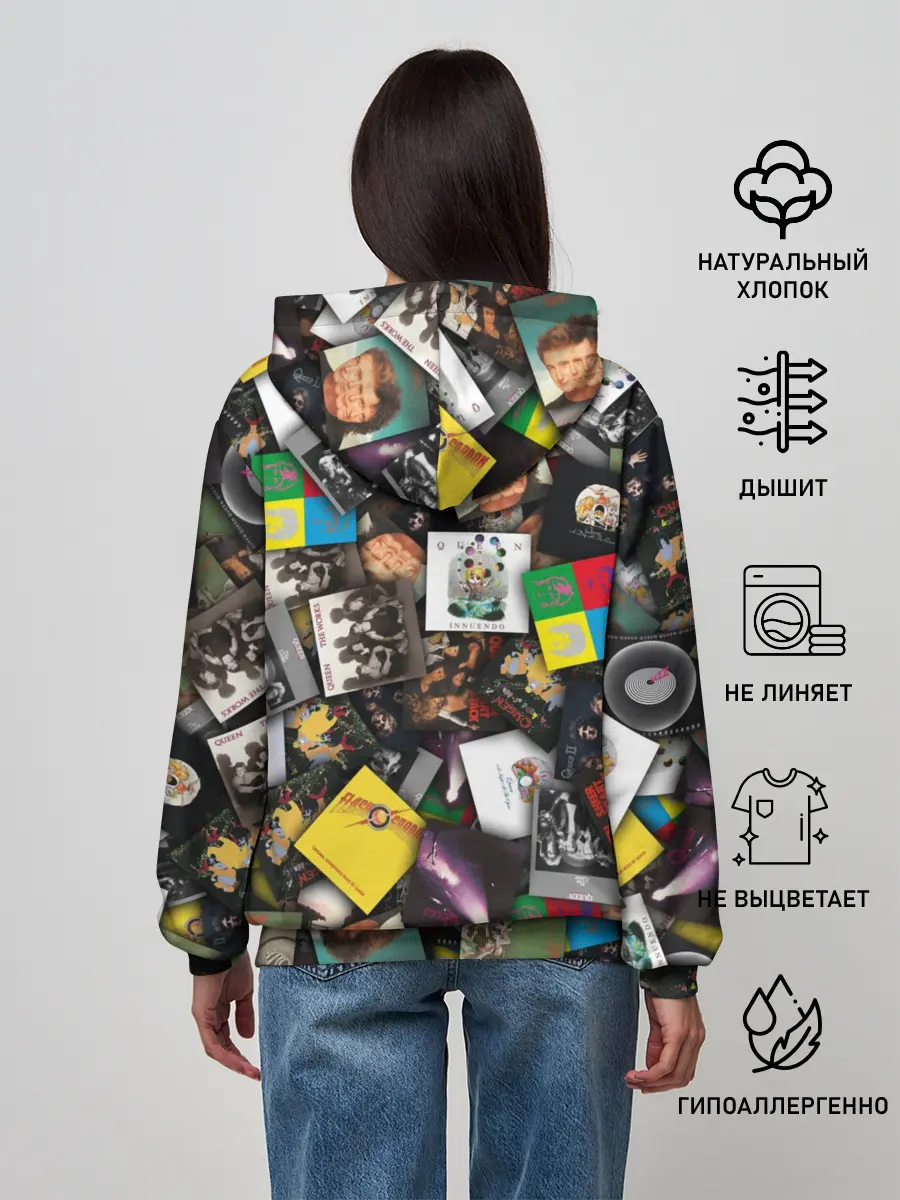 Женское худи / Queen. Дискография