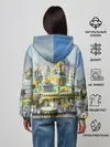 Женское худи / Город в небе
