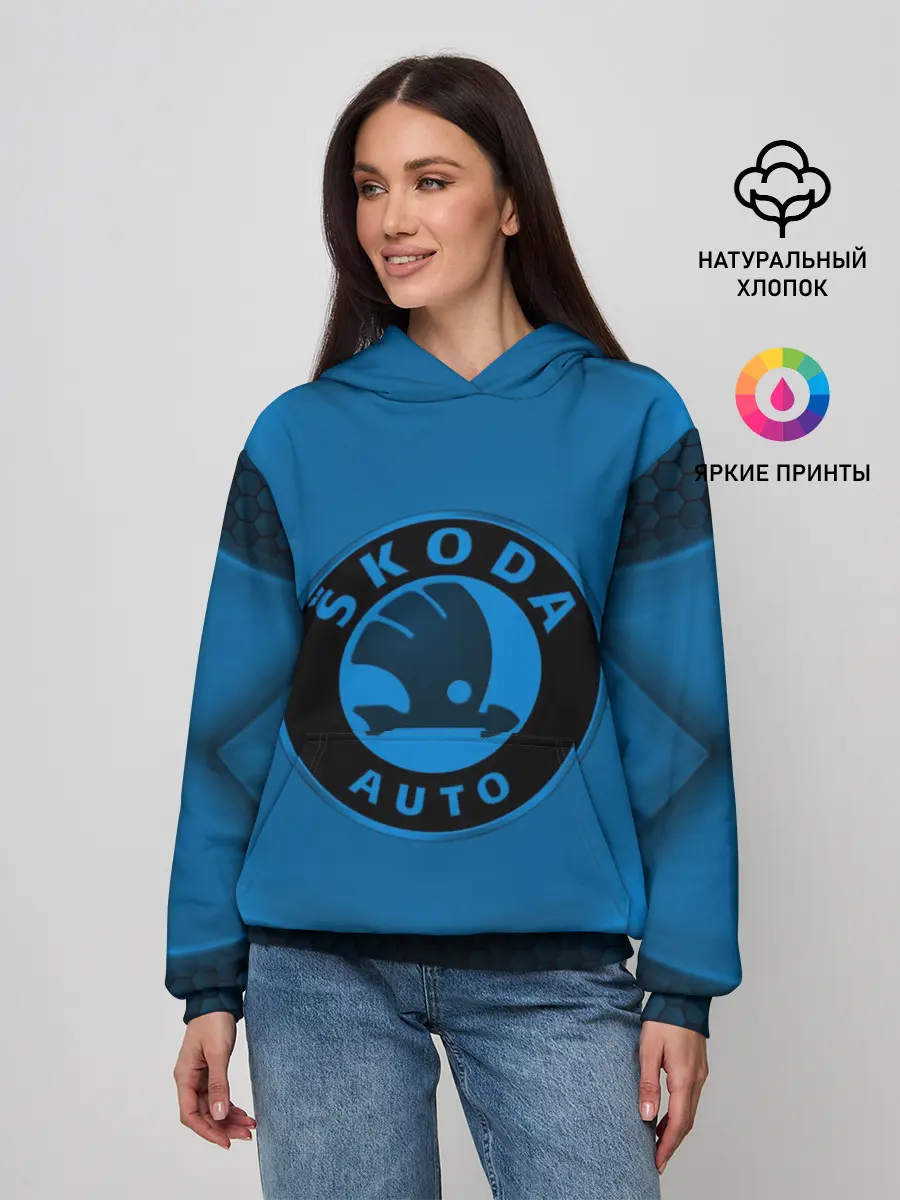 Женское худи / Skoda SPORT